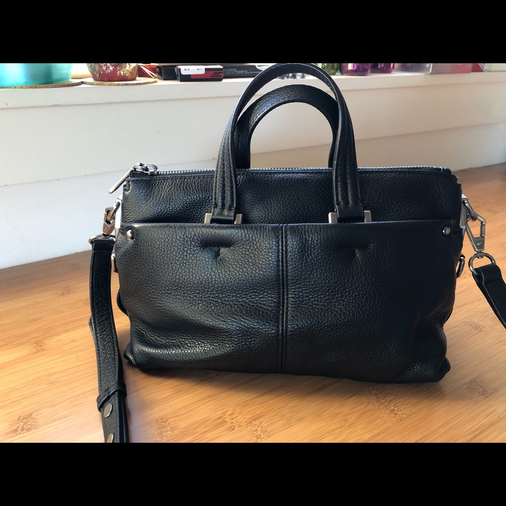 Rebecca Minkoff Black Leather Satchel